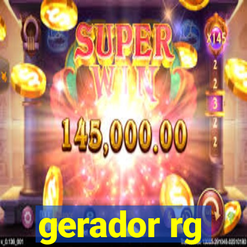 gerador rg